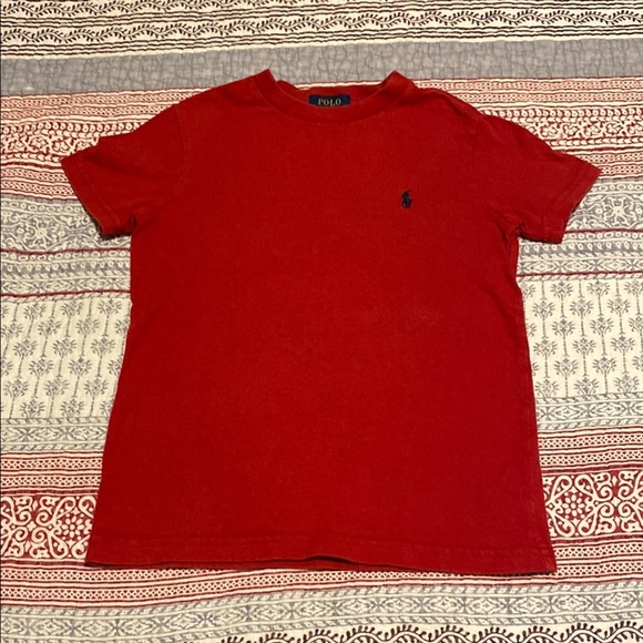 Polo Ralph Lauren Other - Polo by Ralph Lauren Red Short Sleeve Tee - Boys size 5